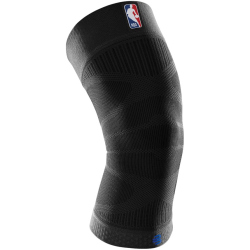 BAUERFEIND NBA Kompressions-Kniebandage Schwarz M