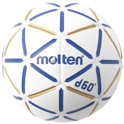 molten H3D4000 Handball weiß/blau/gold 3