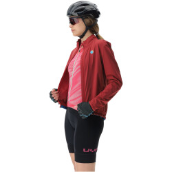 UYN Biking Ultralight Fahrrad Windjacke Damen geranium XL