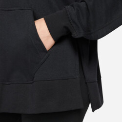 NIKE Dri-FIT Get Fit Fleece Training Kapuzenjacke Damen black/white M