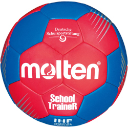 molten School TraineR Handball H2F-ST rot/blau 2