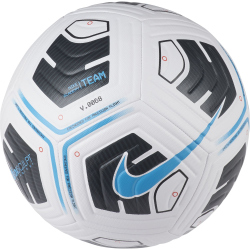 10er Ballpaket NIKE Academy Fußball white/black/lt blue fury 5
