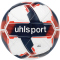 10er Ballpaket uhlsport Match Addglue Training Fußball weiß/marine/fluo rot 5