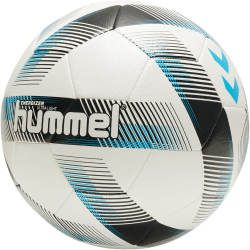 10er Ballpaket hummel Energizer Ultra Light 290g Leicht-Fußball white/black/blue 4