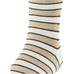 FALKE Simple Stripes Socken Kinder sand melange 23-26