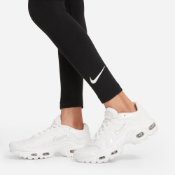 NIKE Sportswear Favorites Swoosh Leggings Mädchen black/white L (146-156 cm)