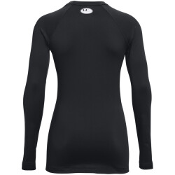 UNDER ARMOUR ColdGear Authentics langarm Sportshirt Damen 001 - black/white M