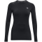 UNDER ARMOUR ColdGear Authentics langarm Sportshirt Damen 001 - black/white M