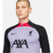 NIKE FC Liverpool Strike Dri-FIT Knit langarm Trainingsshirt Herren purple dawn/siren red/black M