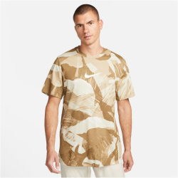 NIKE Dri-FIT Camouflage Printed Trainingsshirt Herren