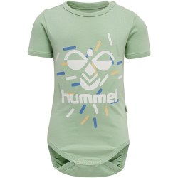 hummel hmlLAKE kurzarm Baby-Body 5065 - grayed jade 62