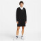 NIKE Sportswear Club Fleece Hoodie-Kleid Damen 010 - black/white S
