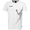 Kempa Black&White T-Shirt weiß M