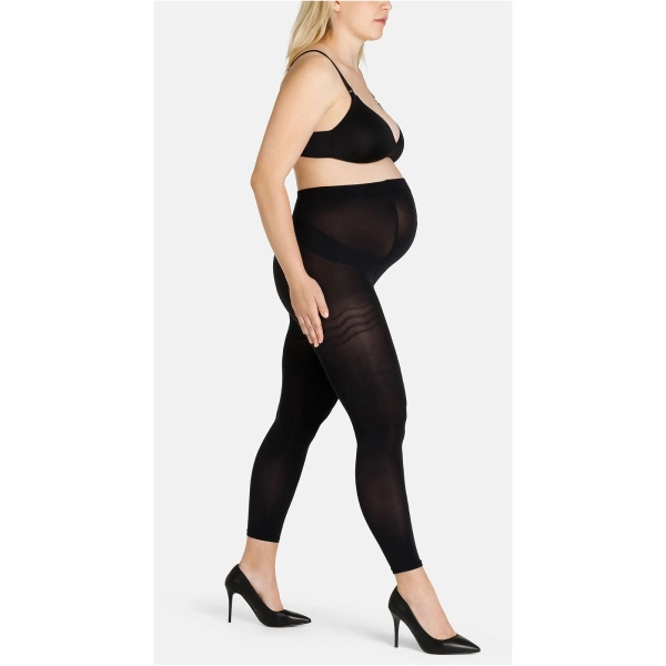 50 Damen black 3D DEN 38/40, Maternity 9999 - Strumpfhose € Premium 19,99 camano