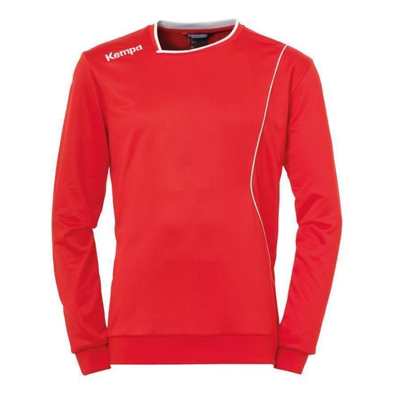 Kempa CURVE TRAINING TOP Kinder rot/weiss 128