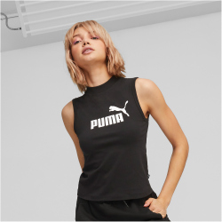PUMA Essentials Slim Logo Tanktop Damen