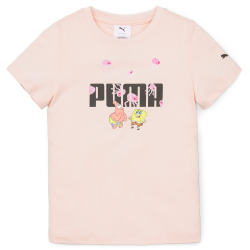 PUMA x Spongebob Logo T-Shirt Kinder