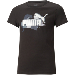 PUMA Essentials+ Street Art Logo T-Shirt Mädchen