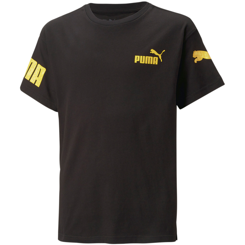 PUMA Power Sommer T-Shirt Jungen 01 - puma black 152