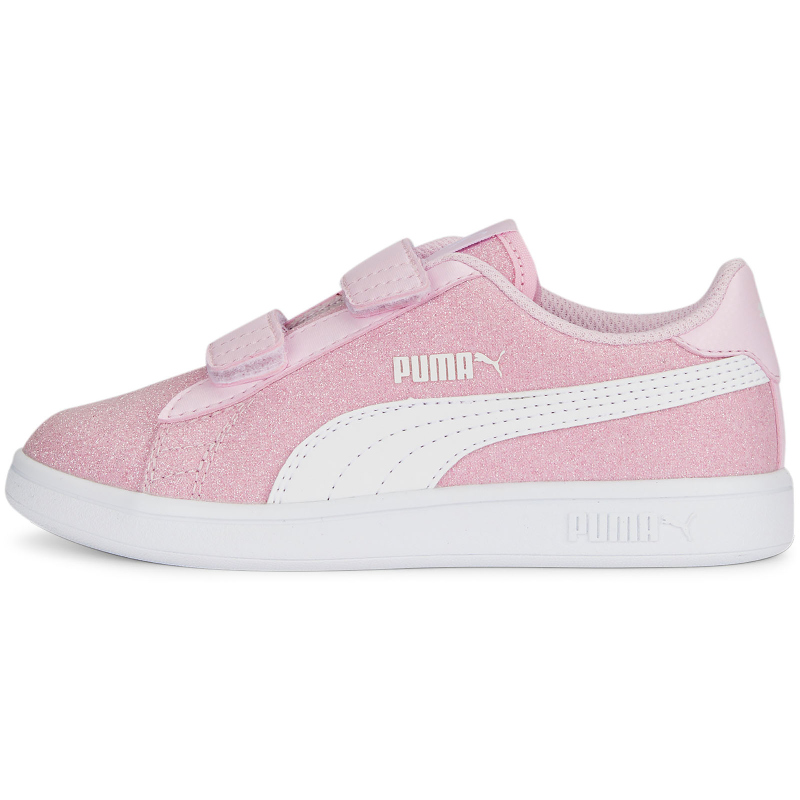 33 Sneaker pearl Klettverschluss - PS Glam pink/puma white 35, Kinder 30,30 Glitz PUMA € mit Smash v2