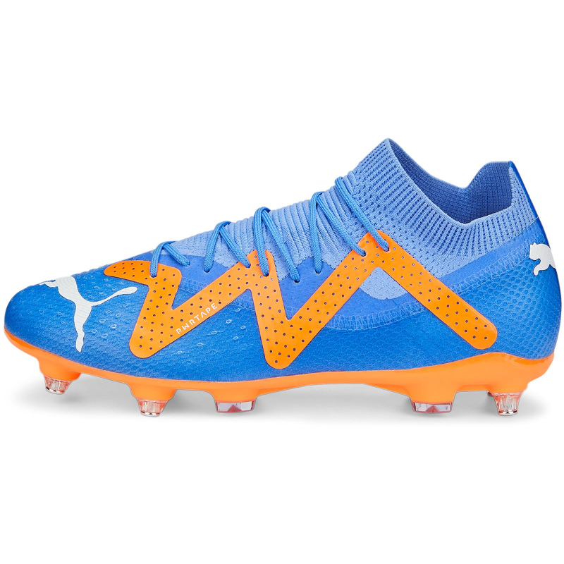 PUMA Future Pro MxSG Stollen-Fußballschuhe 01 - blue glimmer/puma white/ultra orange 44.5