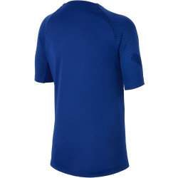 NIKE FC Barcelona Strike Dri-FIT Knit kurzarm Fußballshirt Kinder 456 - deep royal blue/noble red L (147-158 cm)