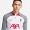 NIKE FC Liverpool Strike Dri-FIT langarm Fußball Trainingsshirt Herren 101 - white/smoke grey/tough red XXL