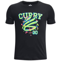 UNDER ARMOUR Curry Logo T-Shirt Jungen